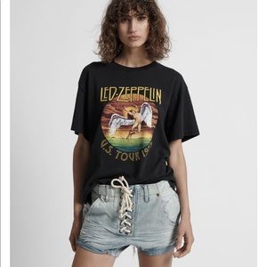 Oneteaspoon ivory superfreaks shorts